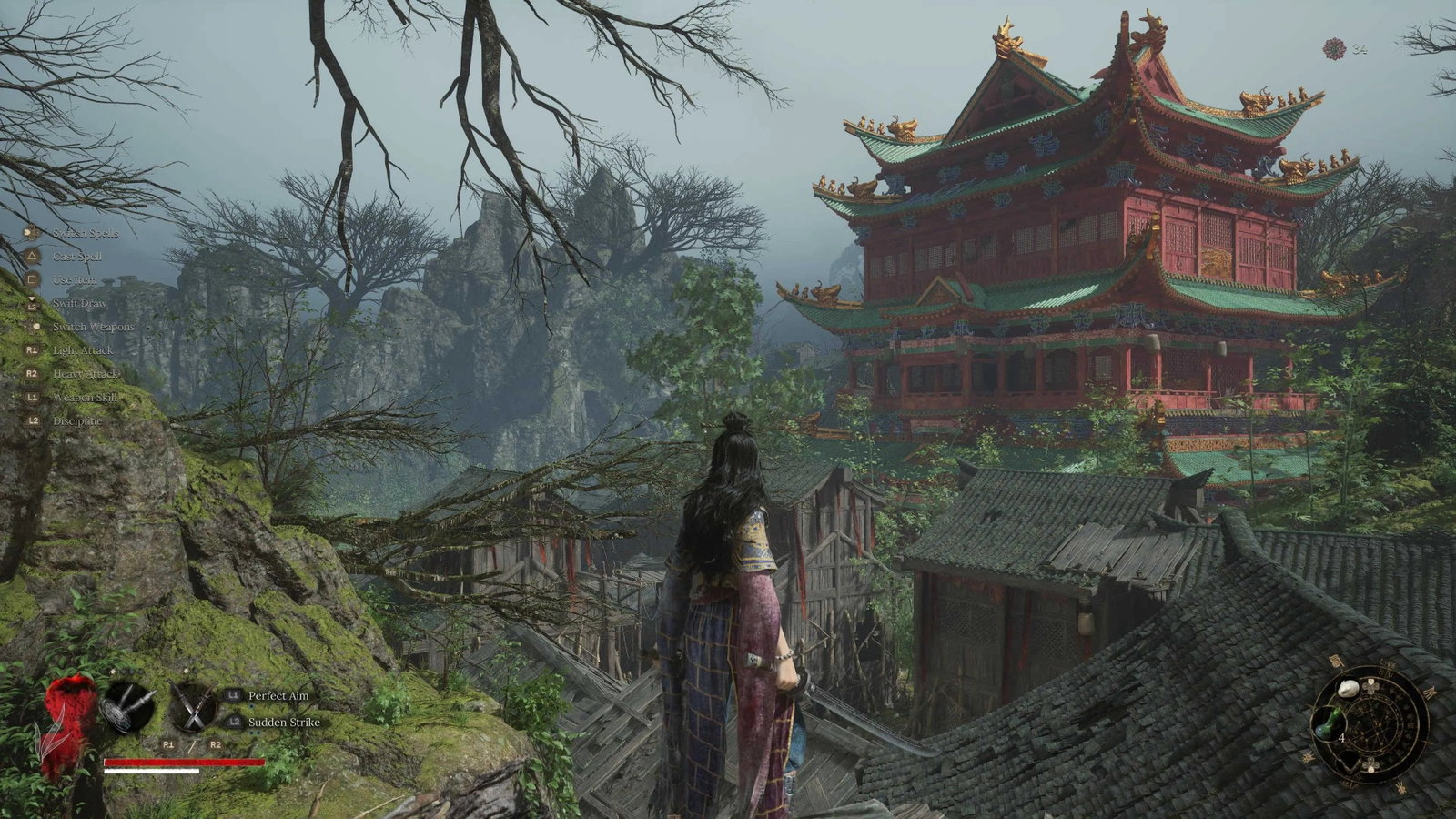 Геймплей Wuchang: Fallen Feathers