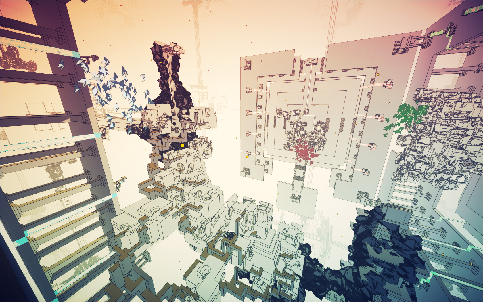Игровой процесс Manifold Garden