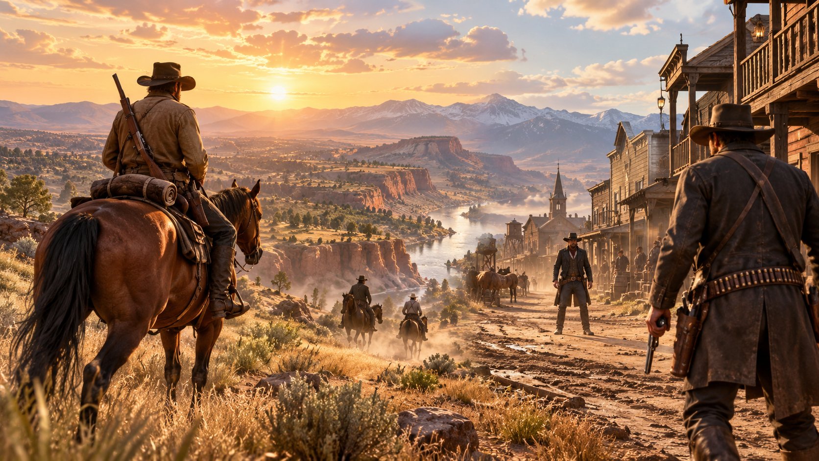 Игры, похожие на Red Dead Redemption