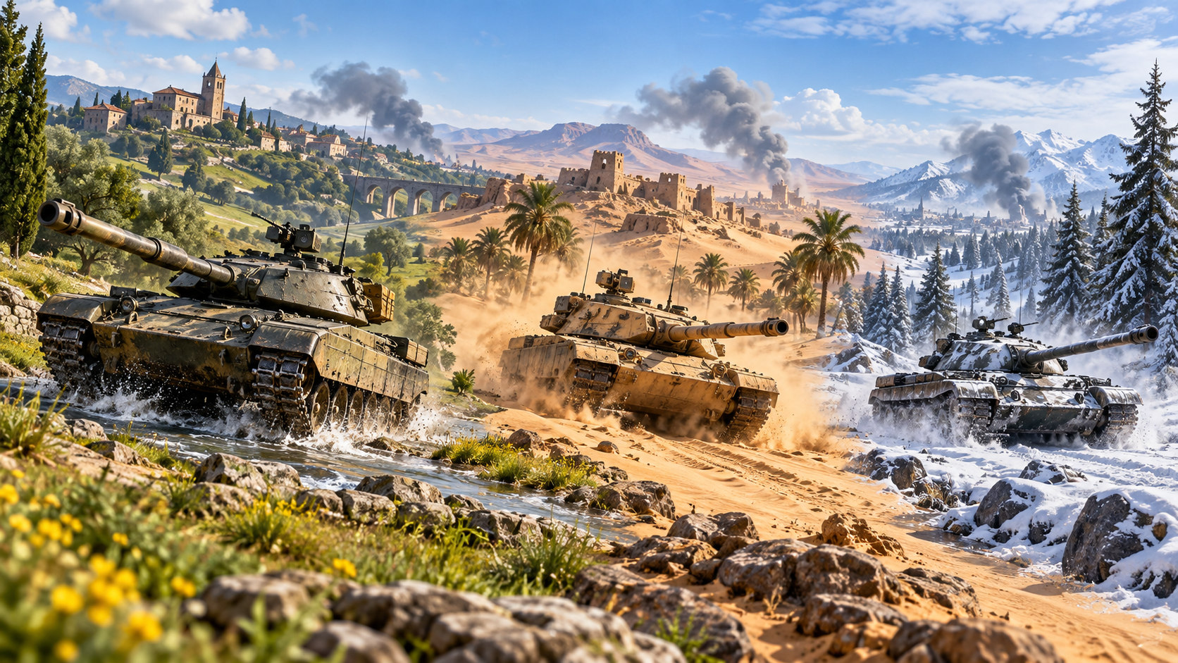 Игры, похожие на World of Tanks