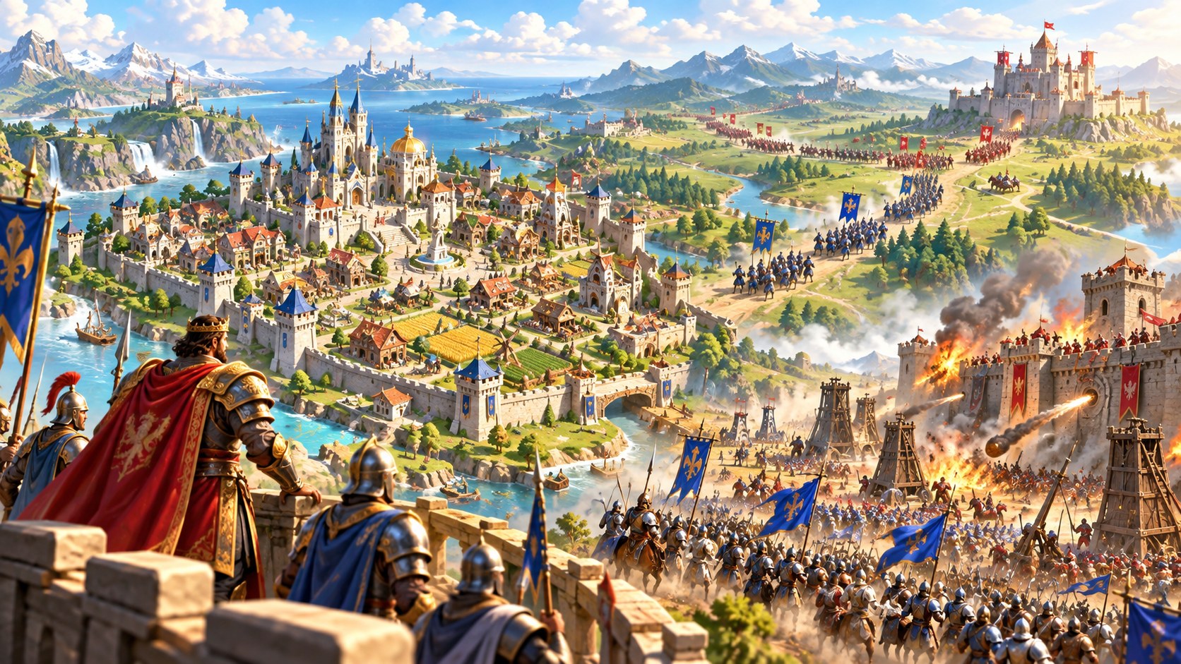 гры, похожие на Rise of Kingdoms