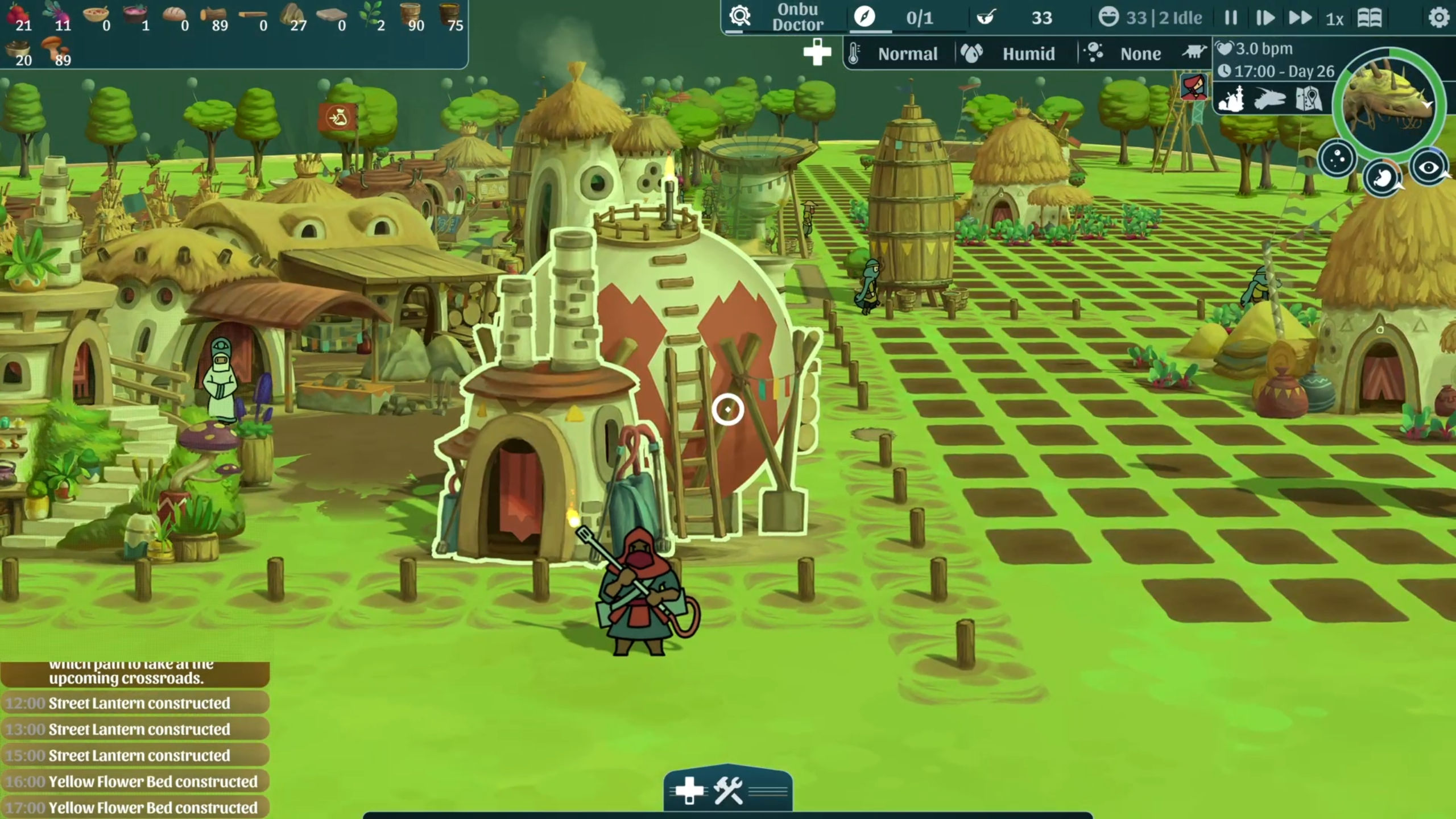 Игровой процесс The Wandering Village