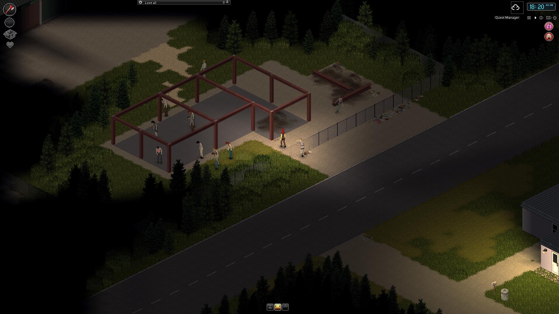 Скриншот игрового процесса Project Zomboid