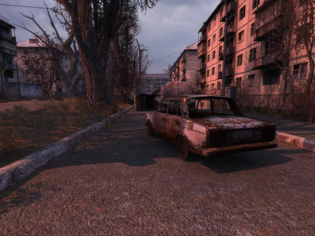 Исследование заброшенного города в S.T.A.L.K.E.R.: Тень Чернобыля