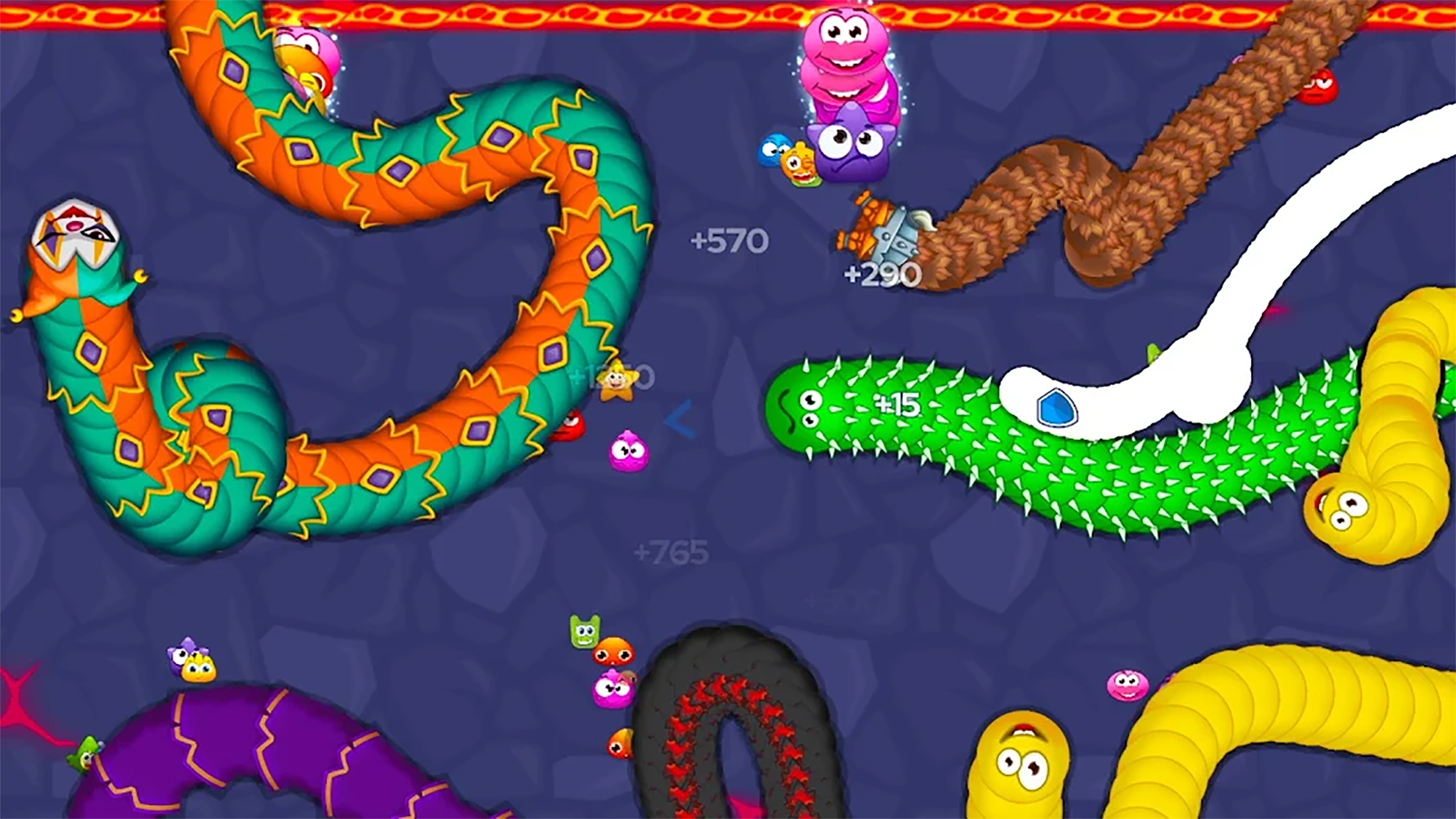 Игровой процесс Worm Hunt