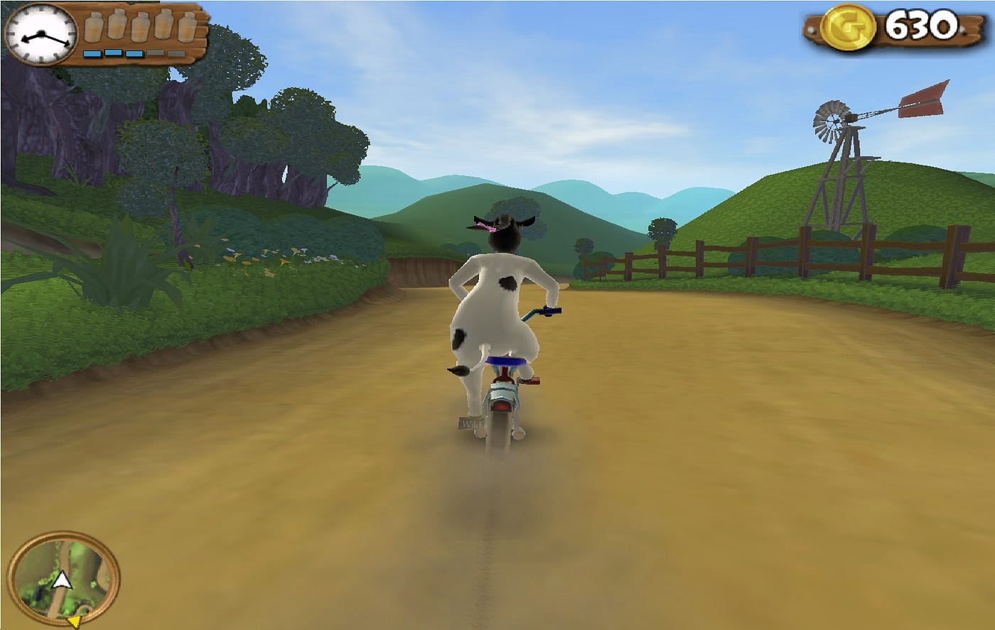 Игровой процесс Barnyard