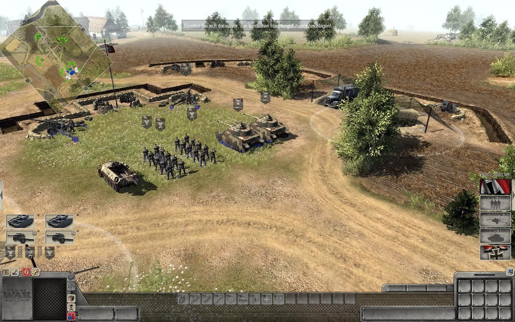Игровой процесс Men of War: Assault Squad 2