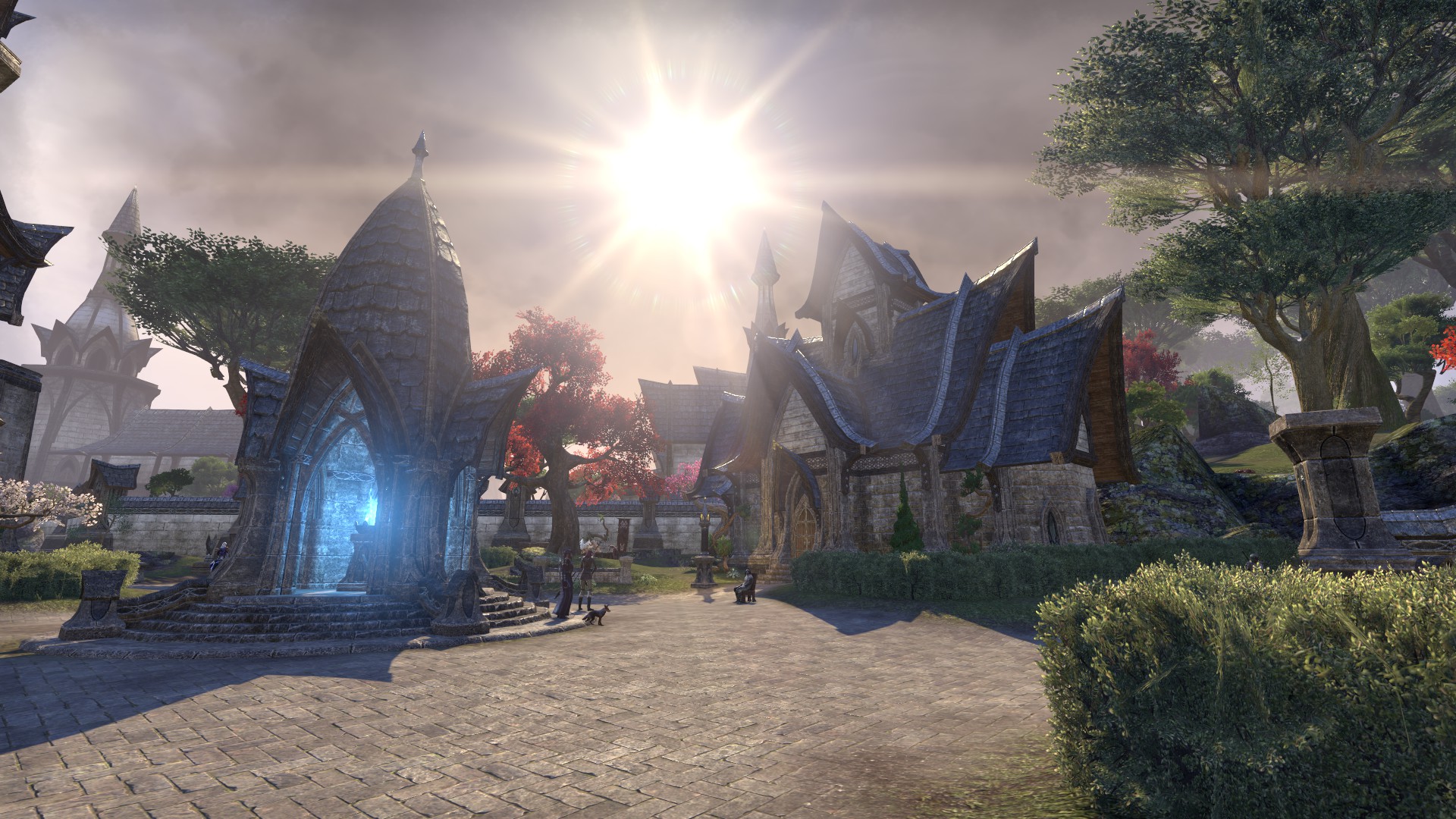 Исследование поселения в The Elder Scrolls Online