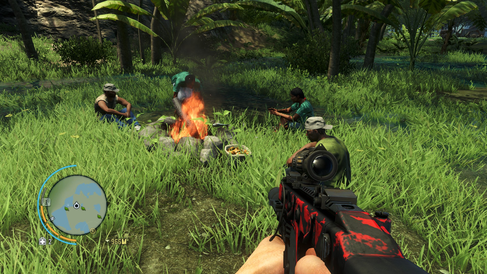 Игровой процесс Far Cry 3 на тропическом острове