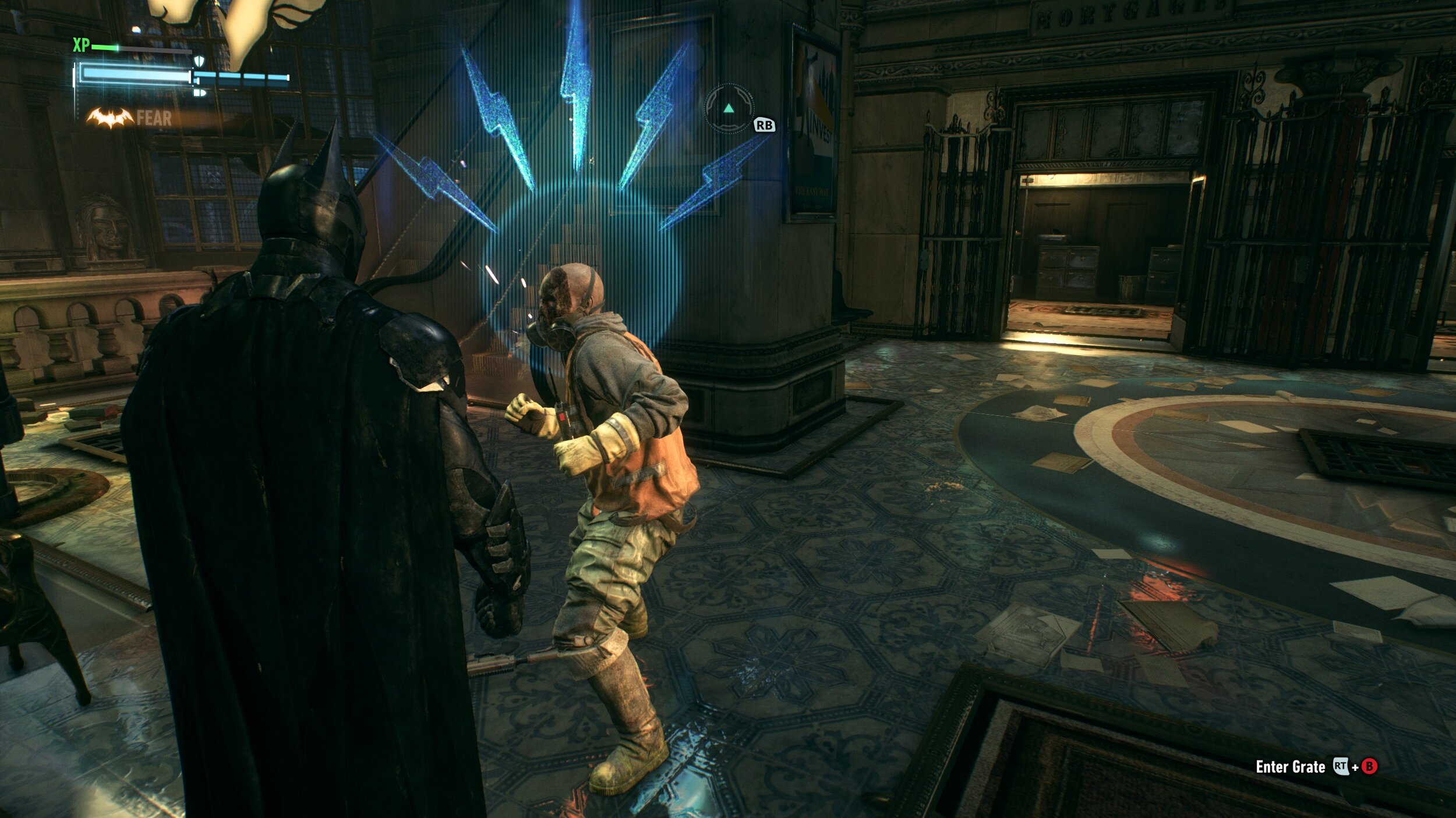 Batman: Arkham Knight — сражение с противником
