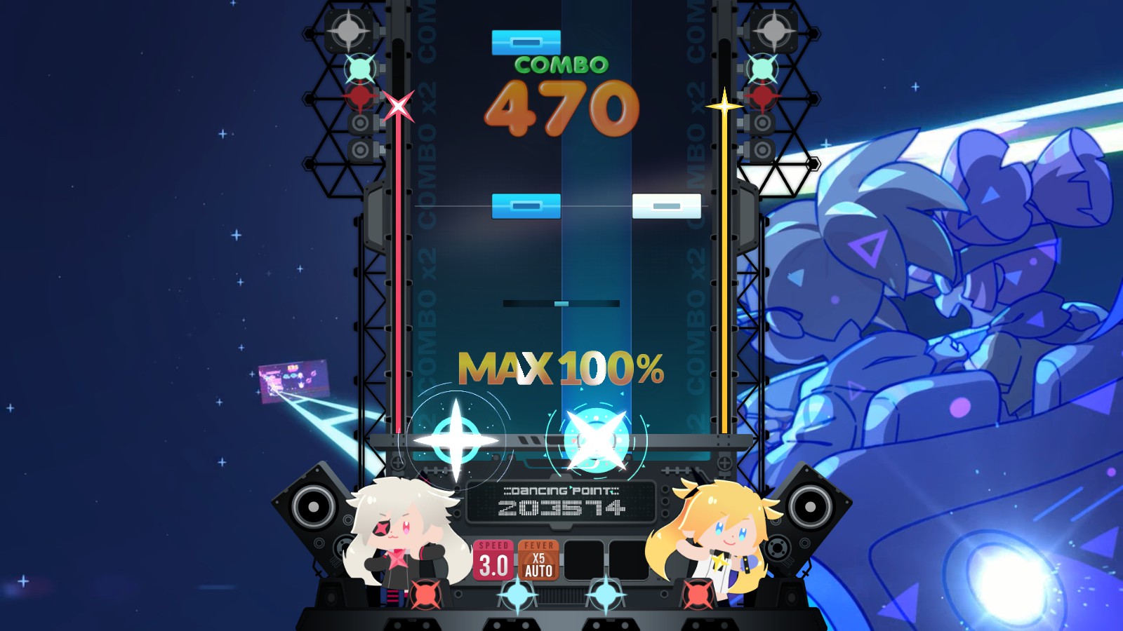 Прохождение музыкальной композиции в DJMAX Respect V