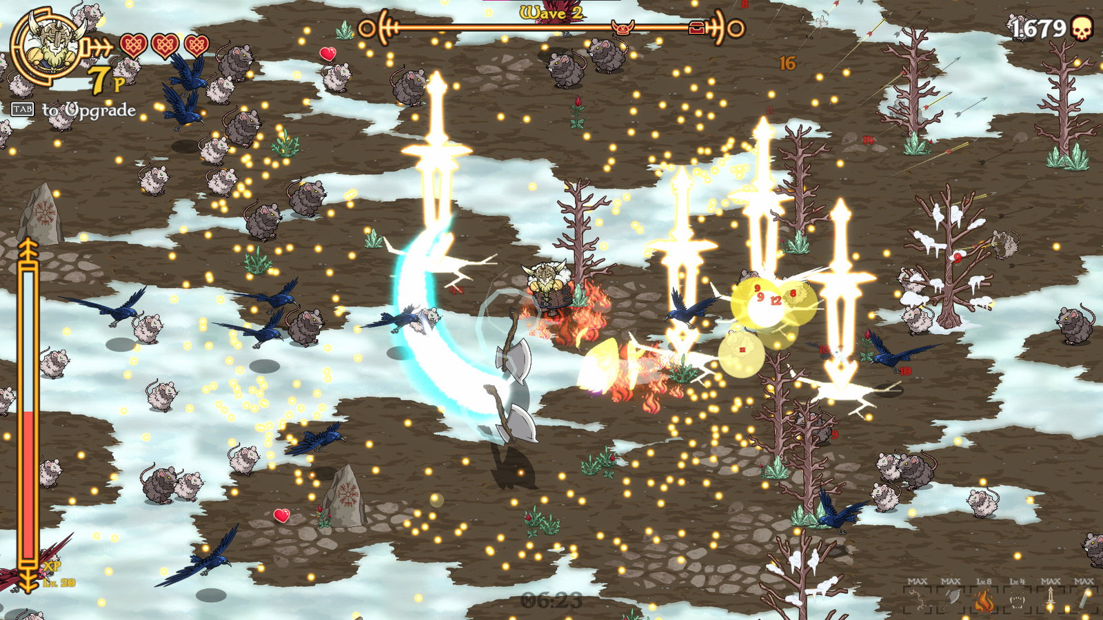 Nordic Ashes: Survivors of Ragnarok — скриншот игрового процесса