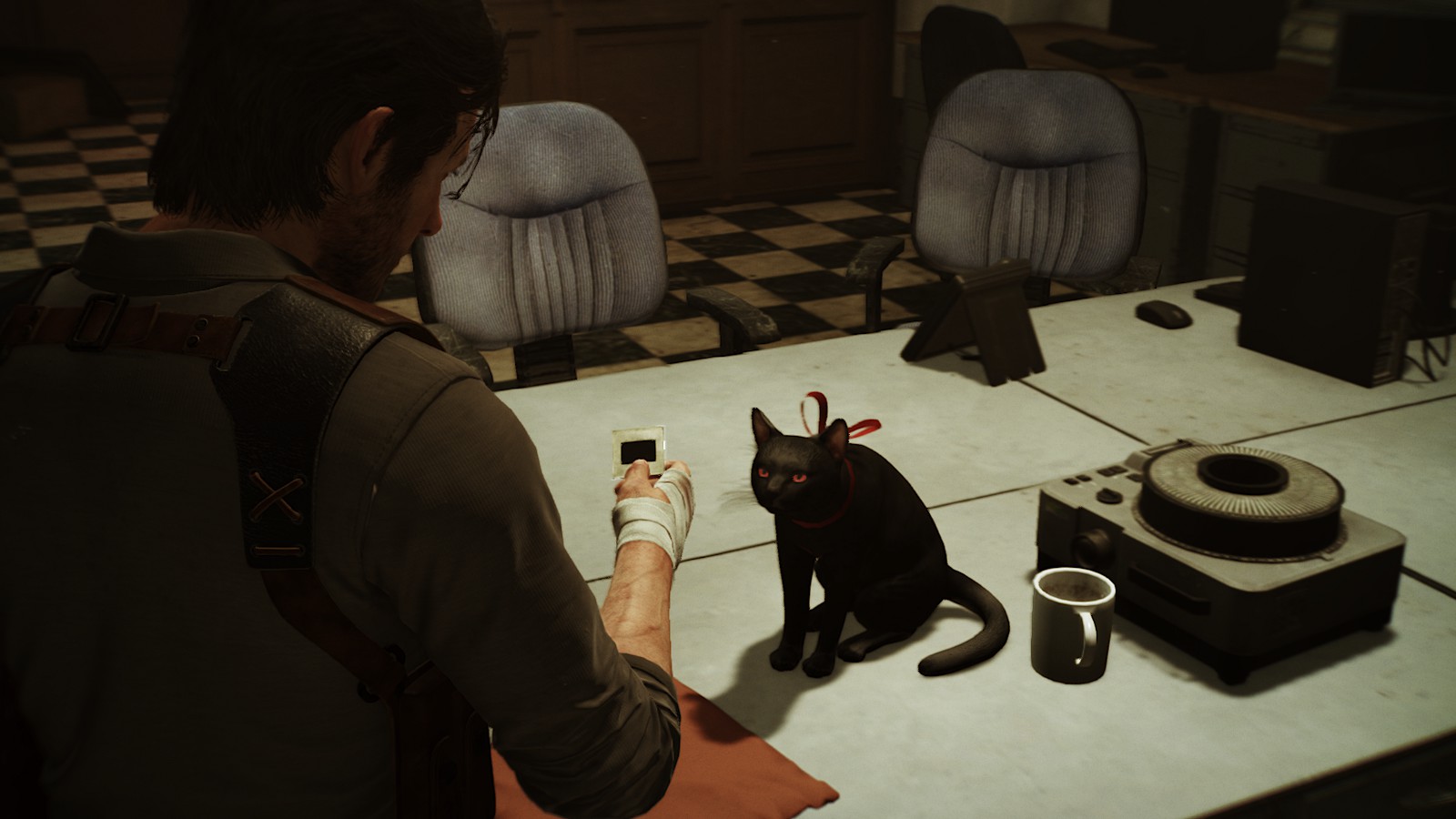 The Evil Within 2 — Себастьян исследует помещение убежища