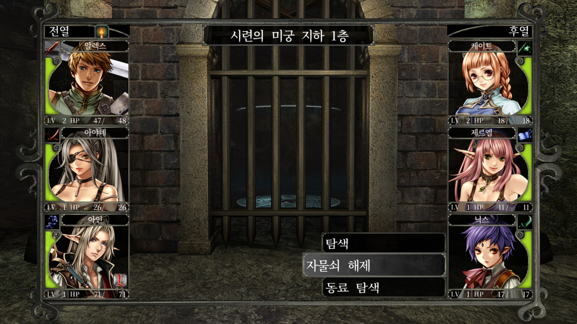 Wizardry: Labyrinth of Lost Souls — игровой процесс