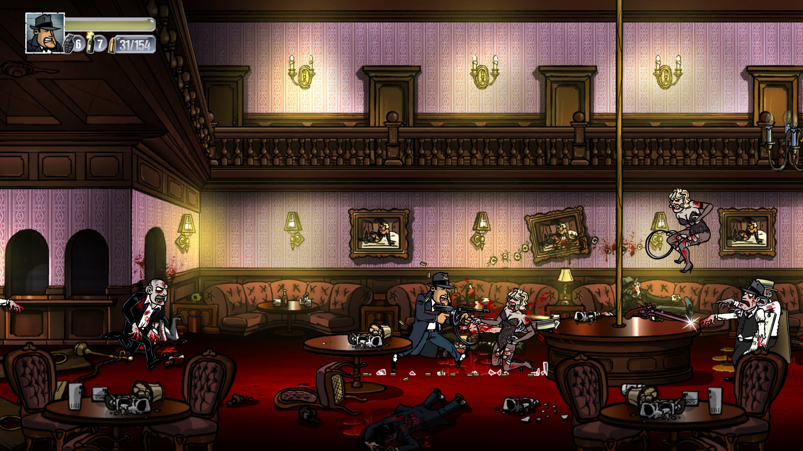 Перестрелка в ресторане в Guns, Gore & Cannoli