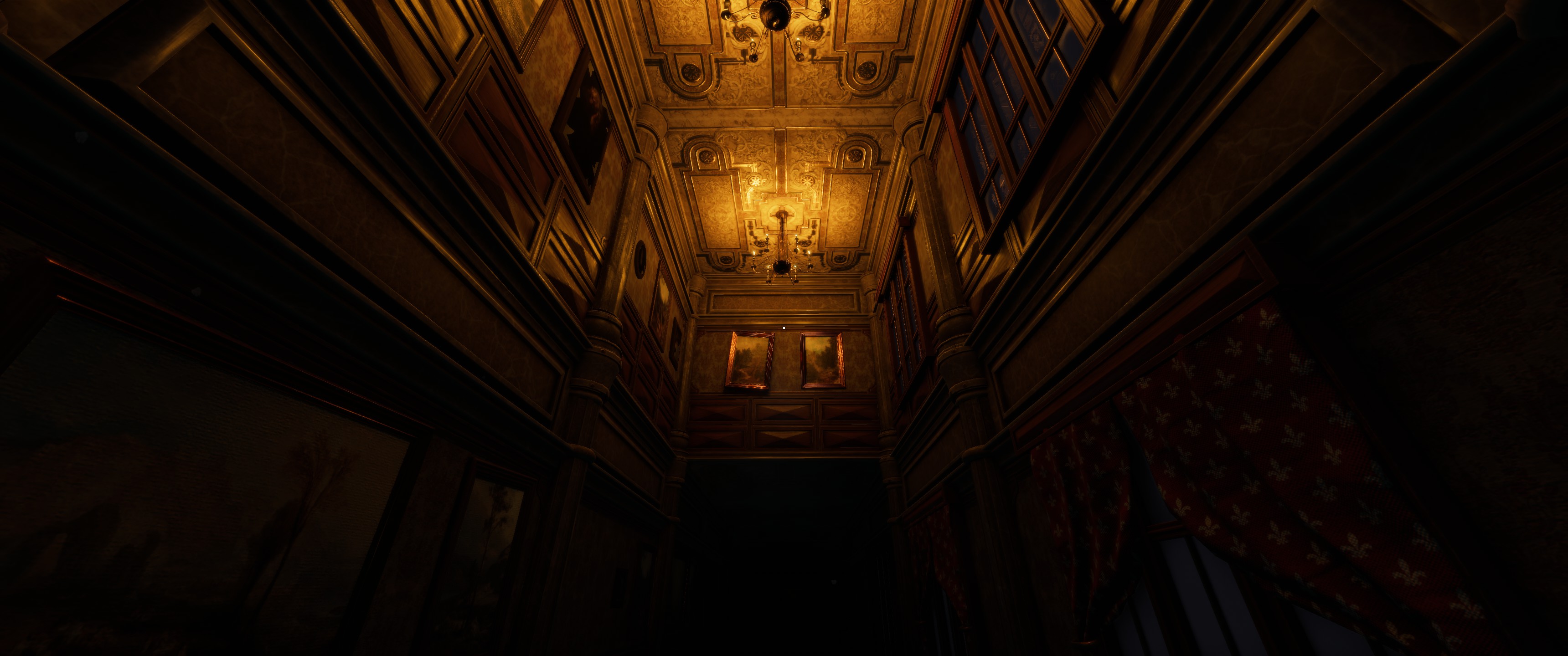 Геймплей Labyrinthine: исследование мрачного деревянного здания