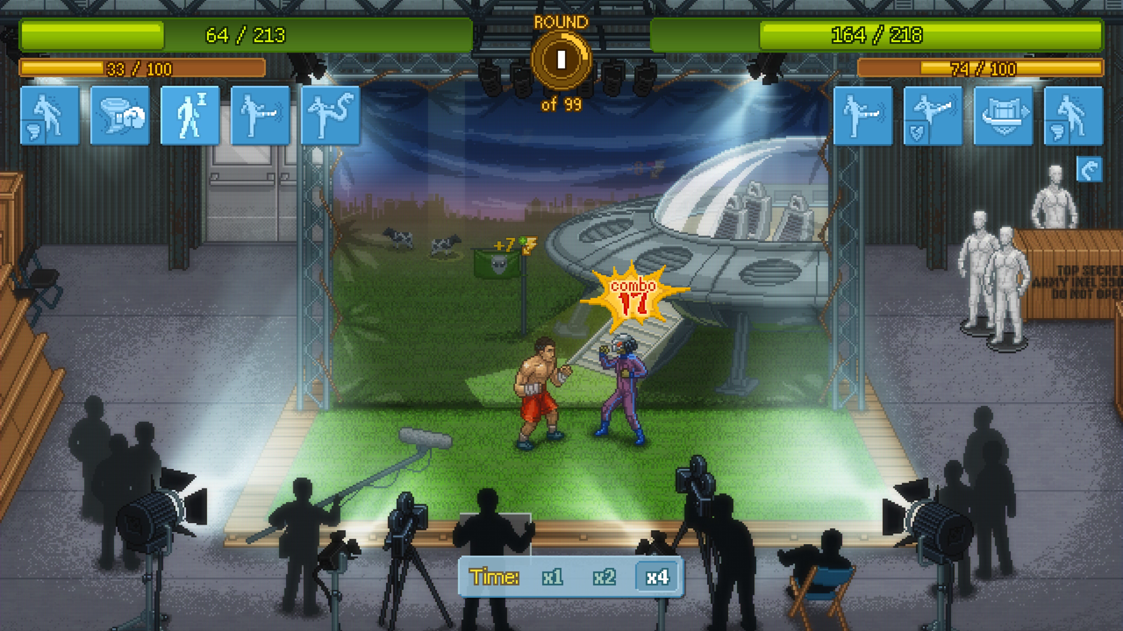 Игровой процесс Punch Club