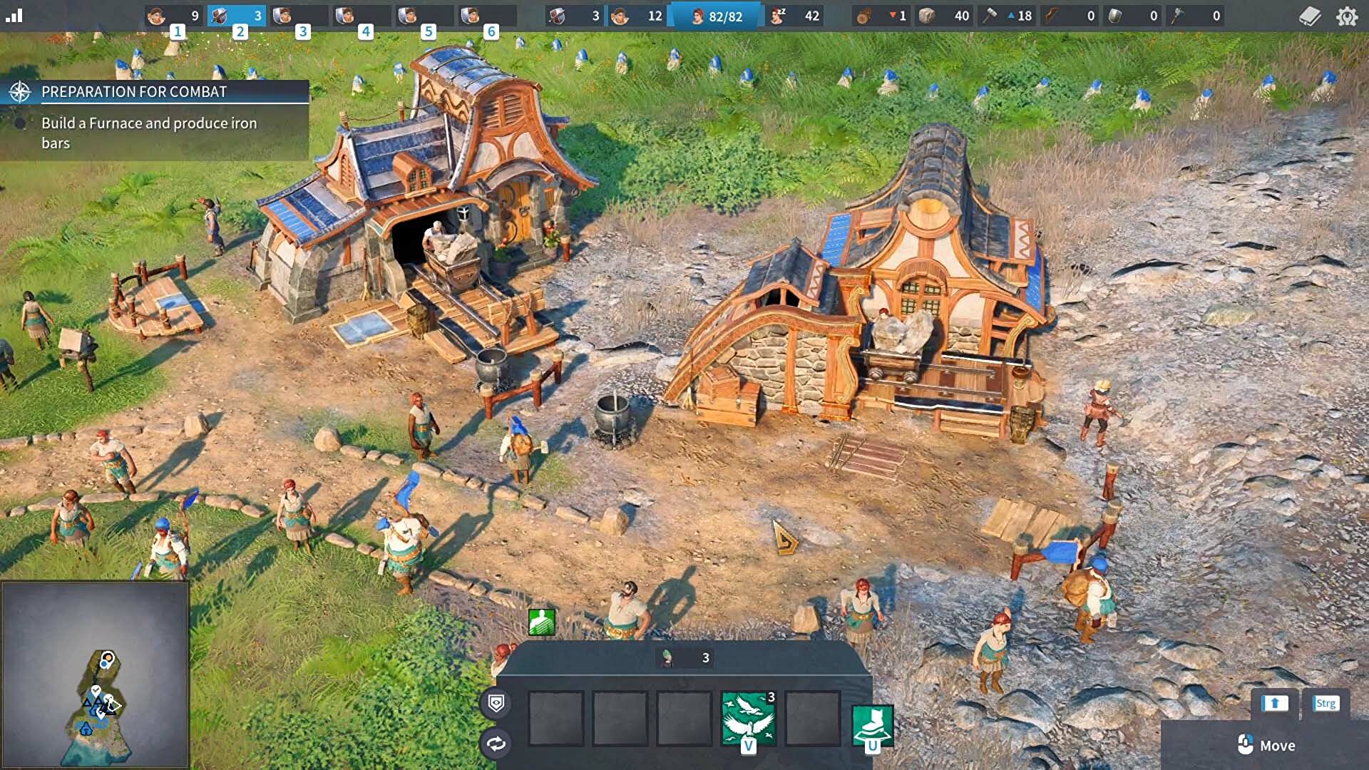 Игровой процесс The Settlers: New Allies