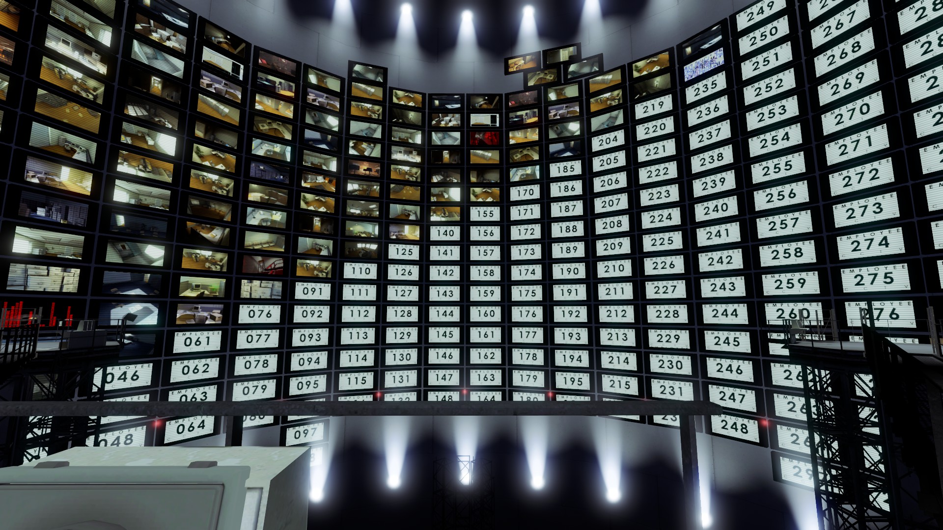 Исследование комплекса с мониторами в The Stanley Parable: Ultra Deluxe