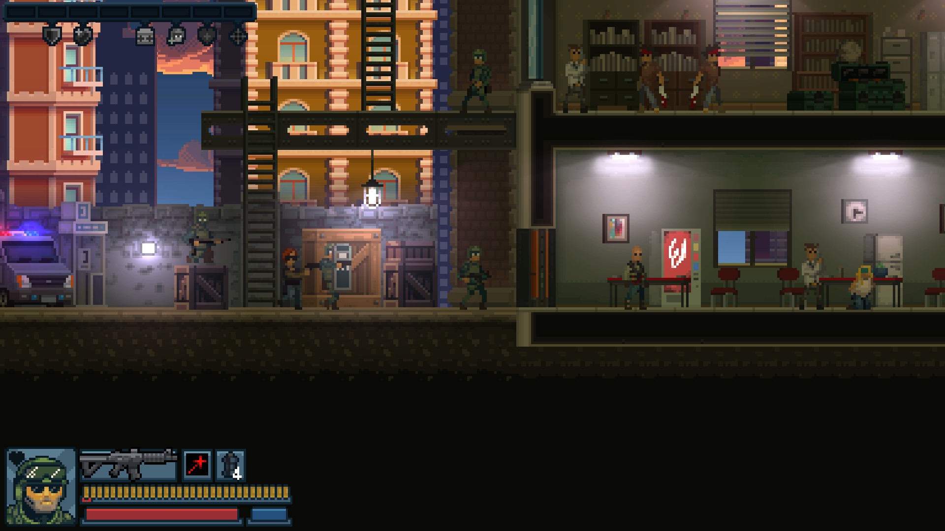 Штурм здания в Door Kickers: Action Squad