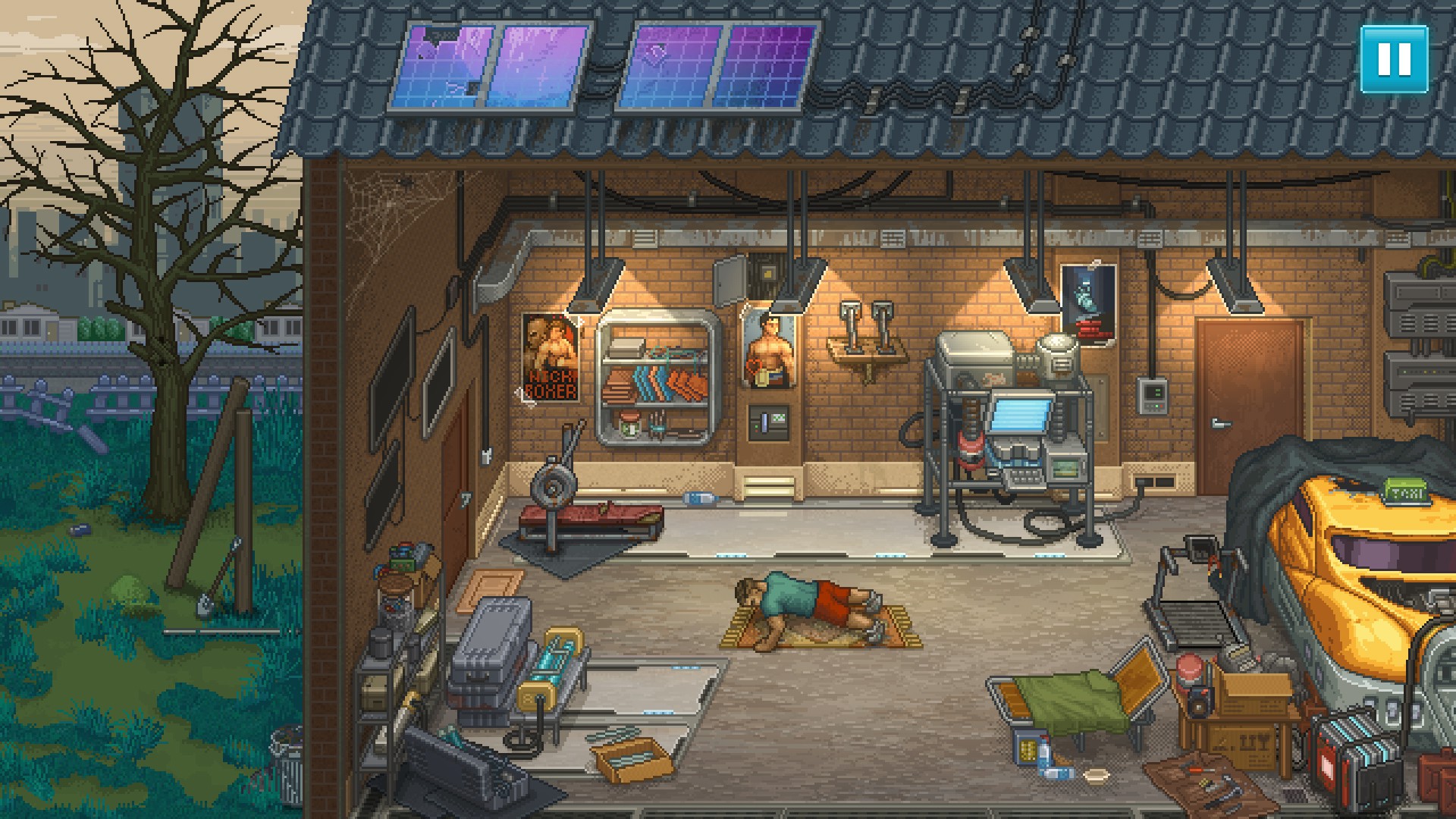 Игровой процесс Punch Club 2: Fast Forward