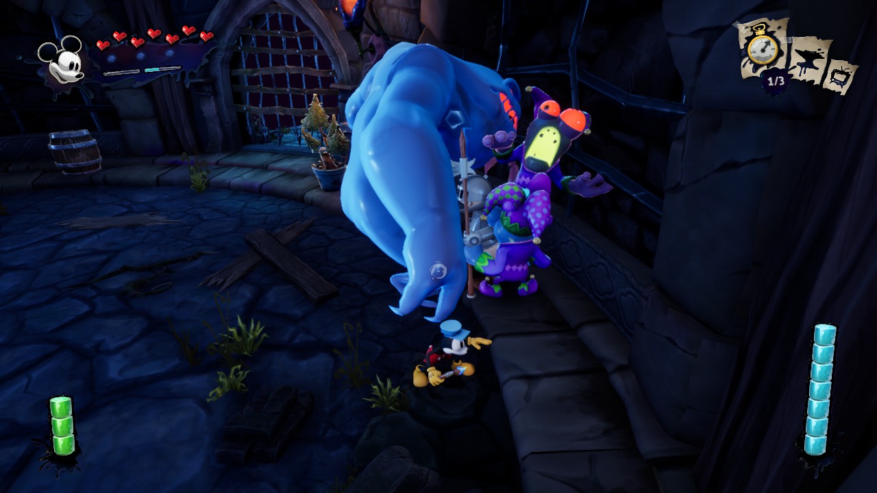 Геймплей Disney Epic Mickey: Rebrushed