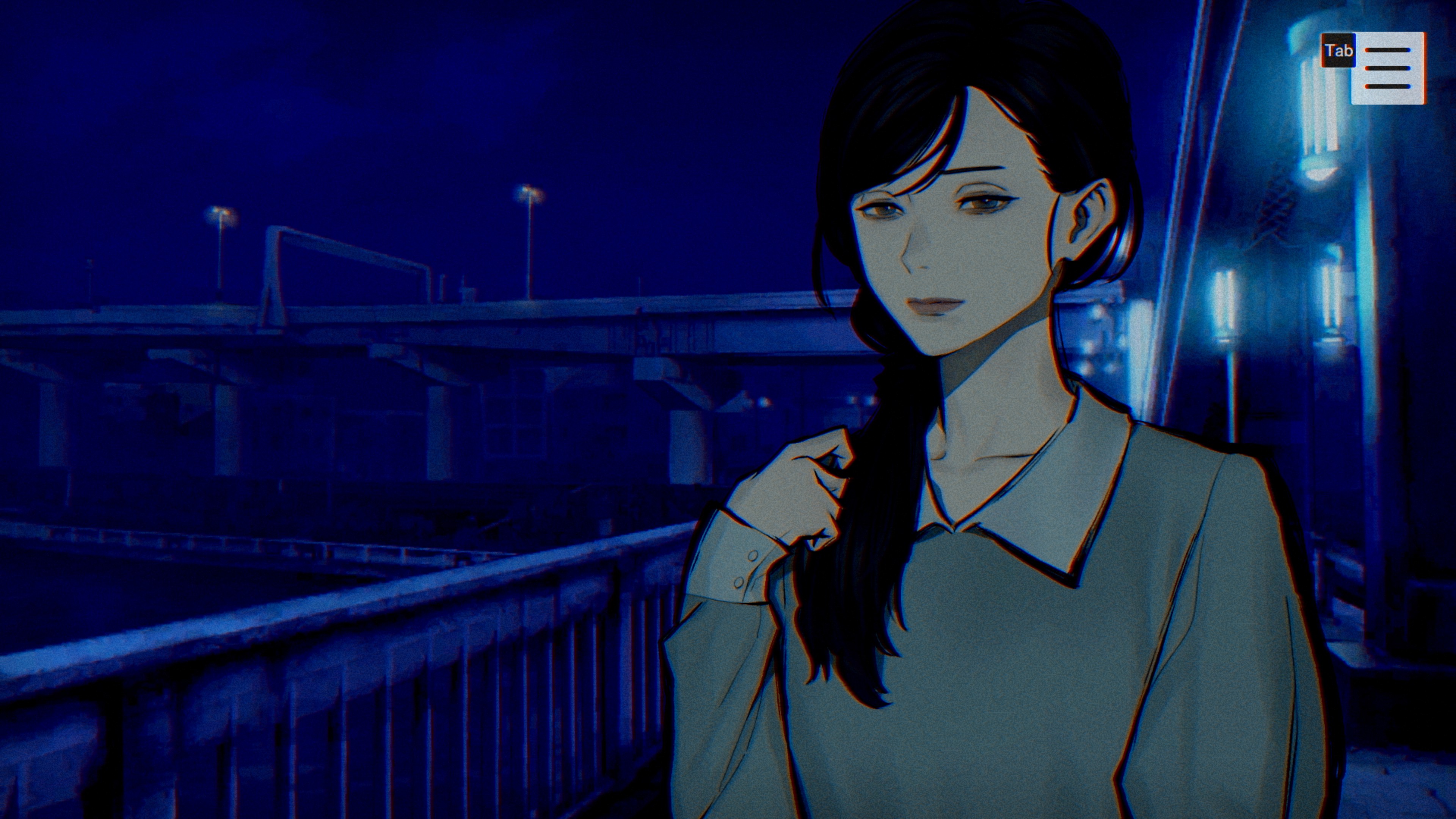 Ночная встреча с персонажем в PARANORMASIGHT: The Seven Mysteries of Honjo