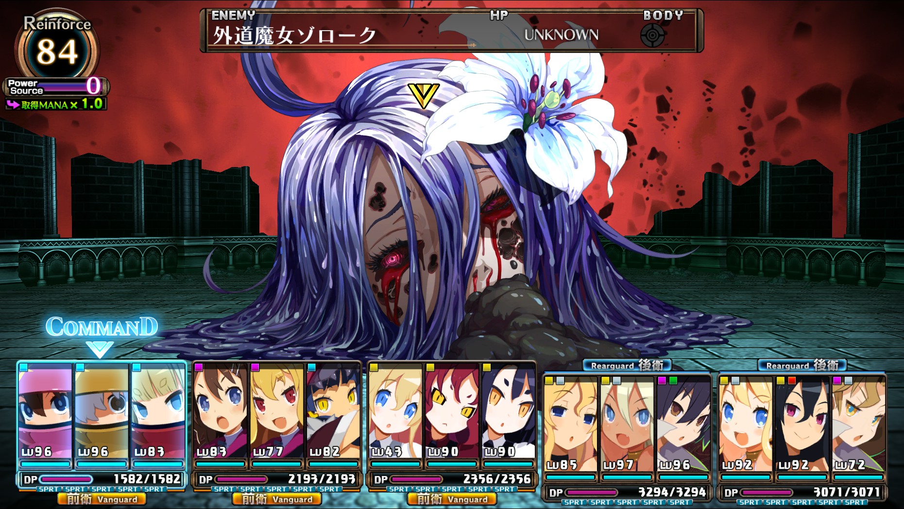Labyrinth of Refrain: Coven of Dusk — игровой процесс
