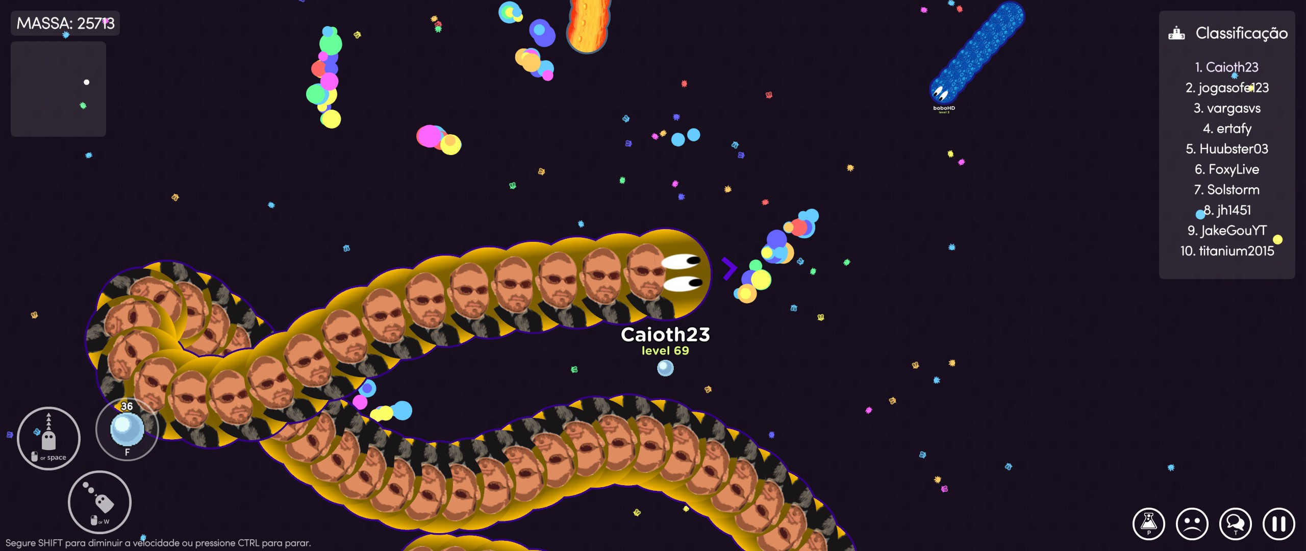 Игровой процесс Worm.is: The Game