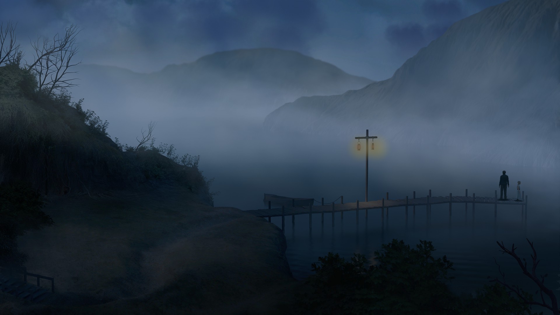 Туманная дорога в Saint Kotar