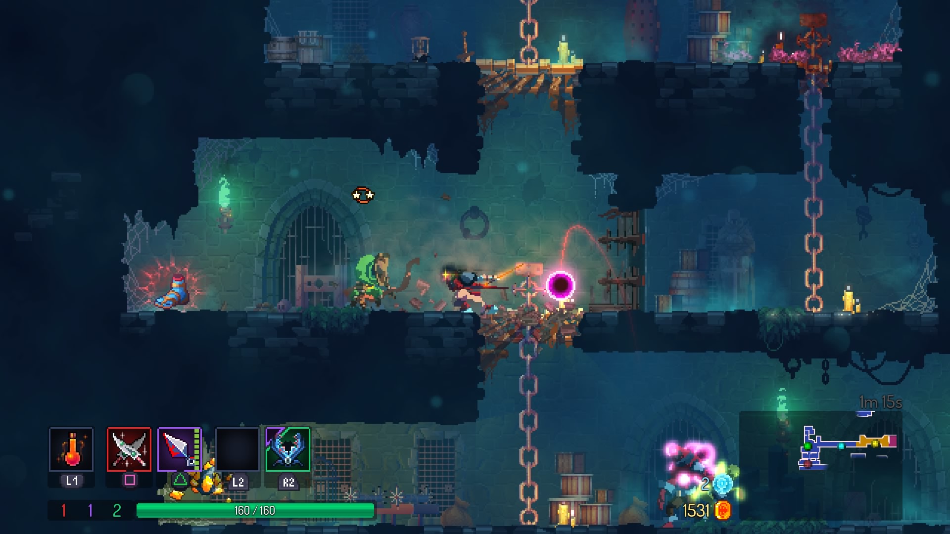 Геймплей Dead Cells