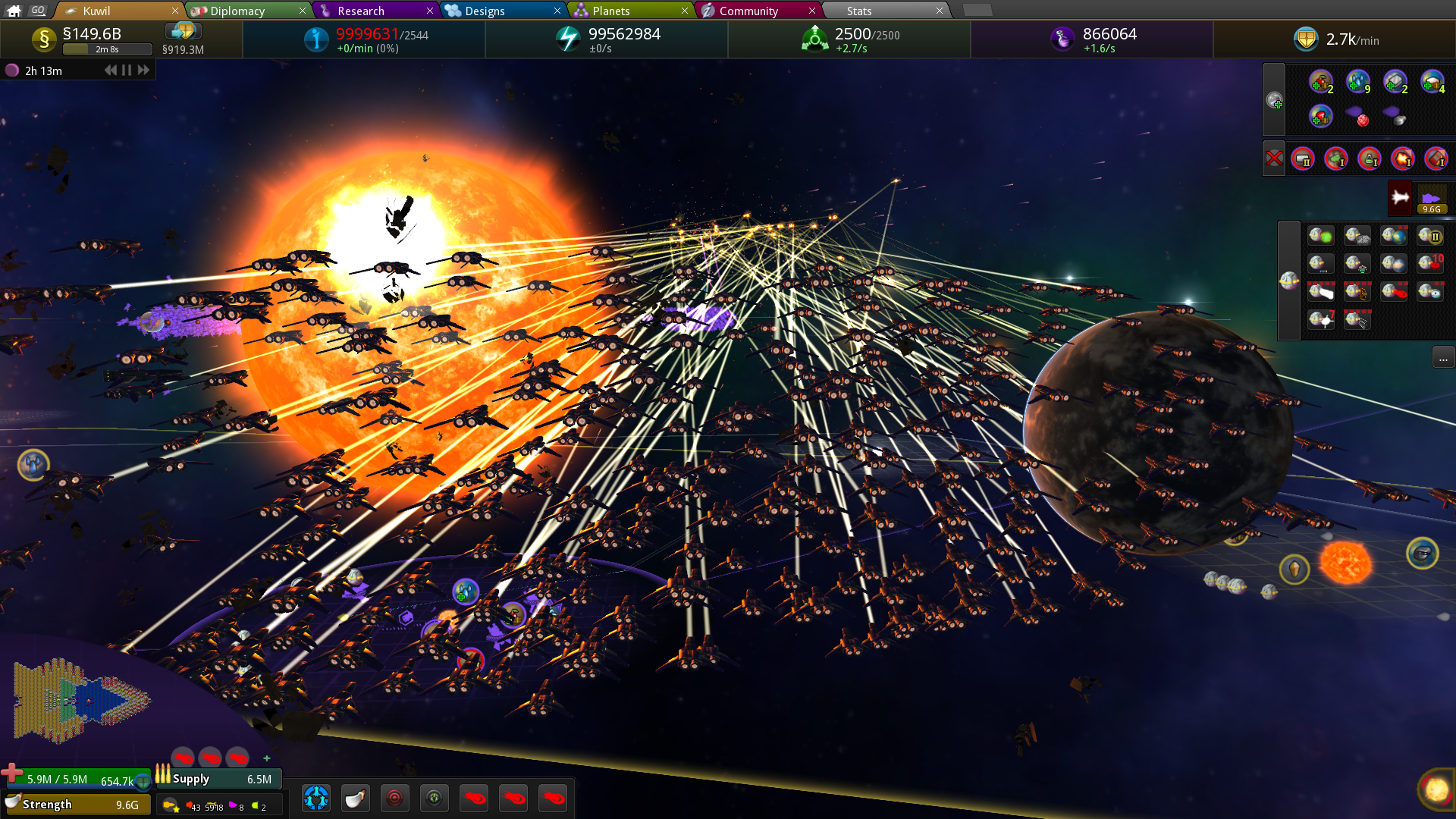 Игровой процесс Star Ruler 2