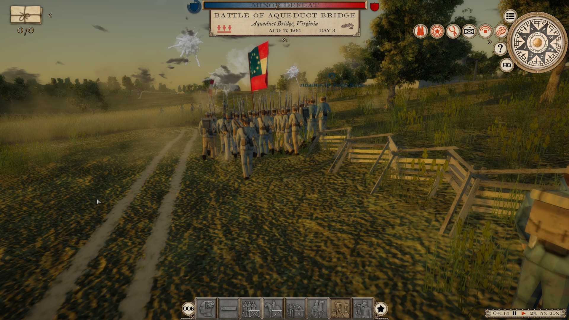 Grand Tactician: The Civil War — игровой процесс