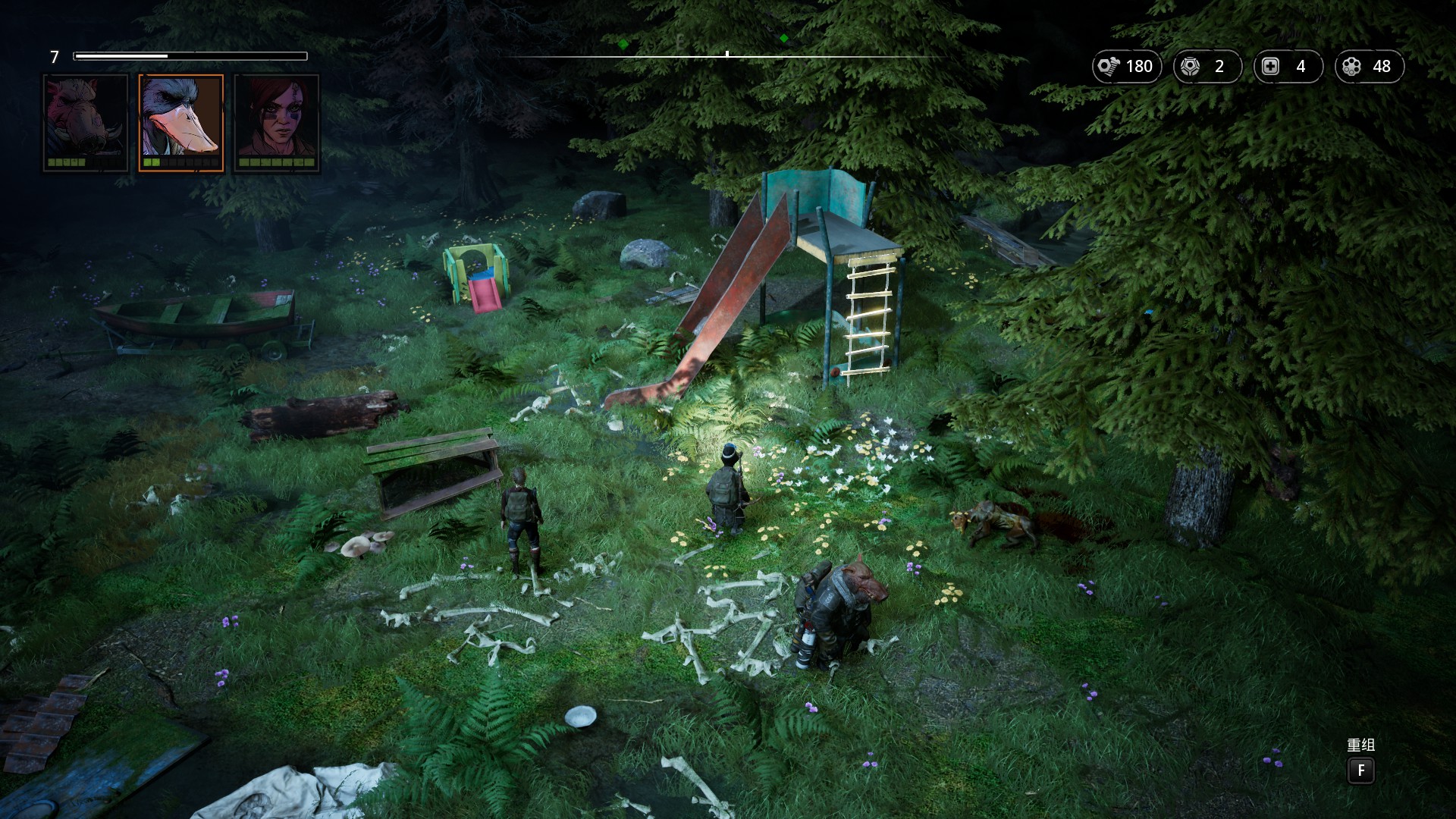 Игровой процесс Mutant Year Zero: Road to Eden
