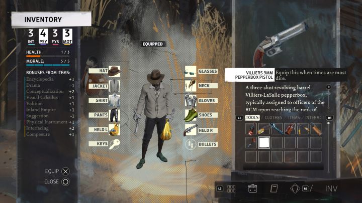 Игровой процесс Disco Elysium