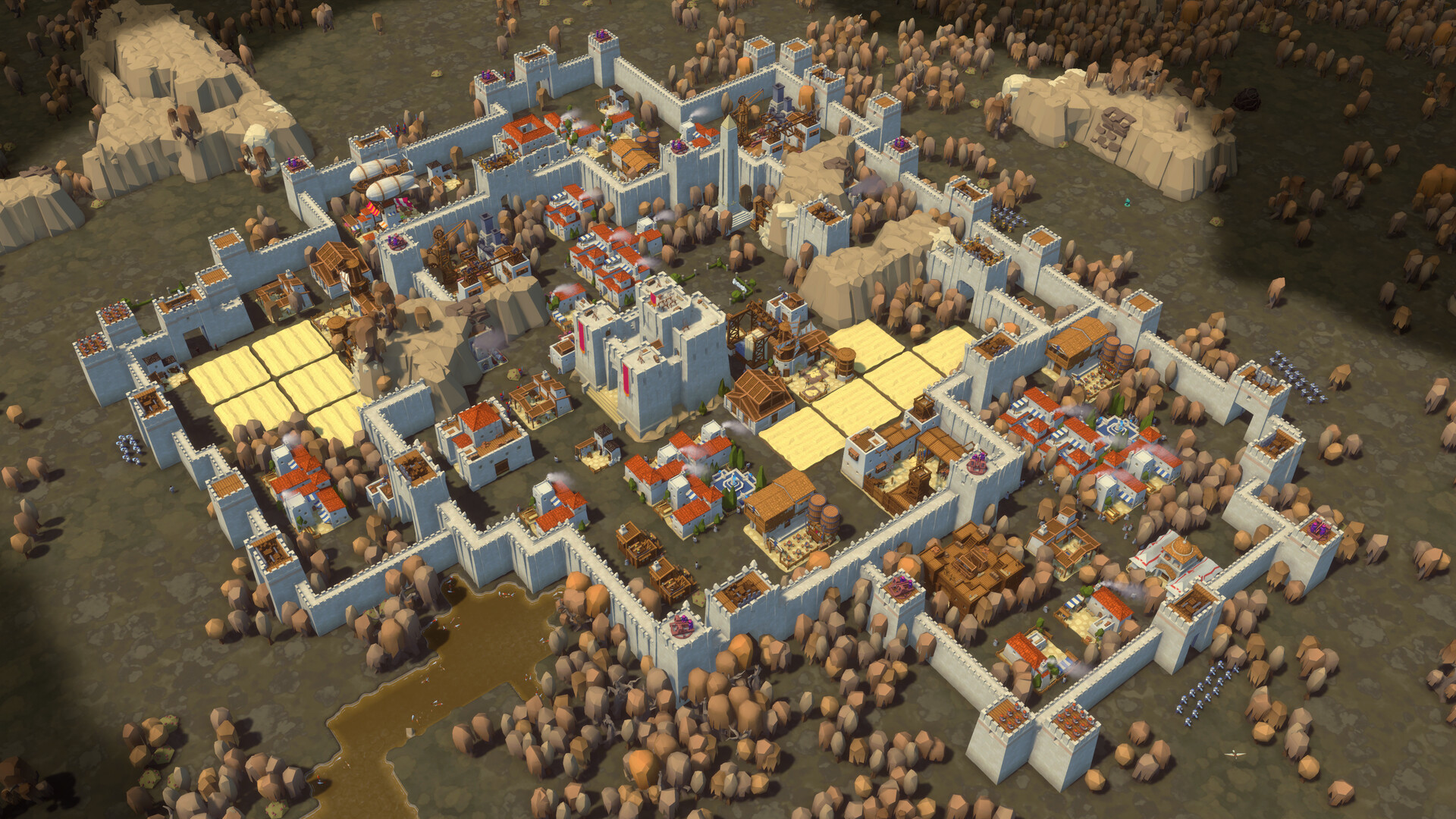 Средневековый город и его укрепления в Diplomacy is Not an Option
