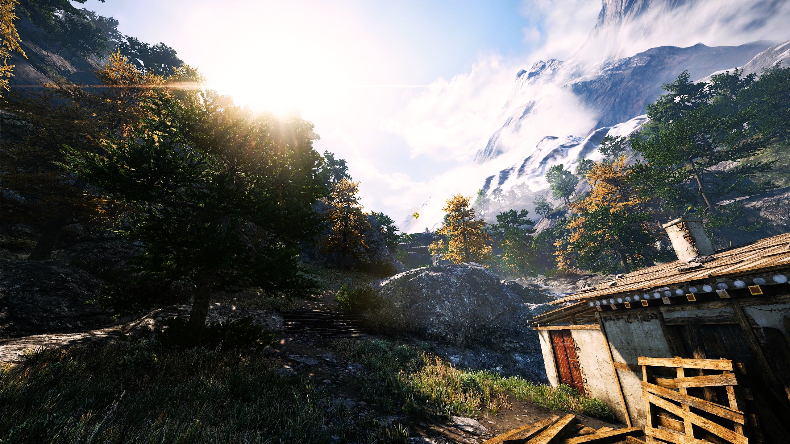 Исследование горных поселений Кирата в Far Cry 4
