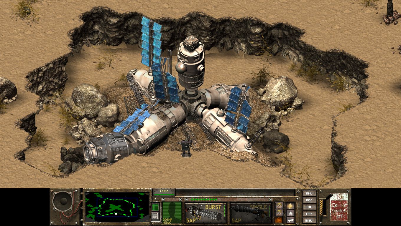 Игровой процесс Fallout Tactics: Brotherhood of Steel