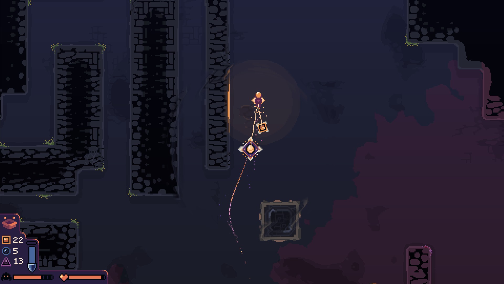 Игровой процесс Dome Keeper