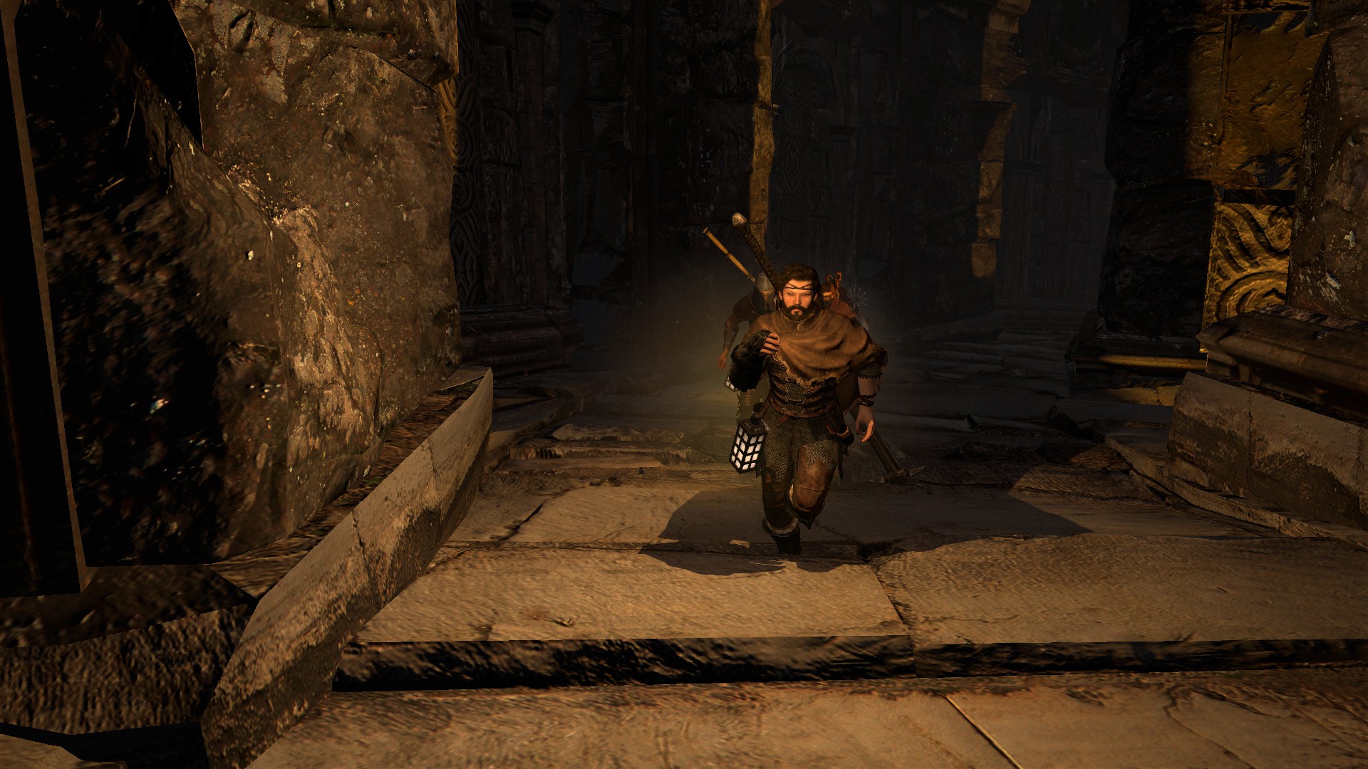 Геймплей Dragon’s Dogma: Dark Arisen: исследование каменных руин