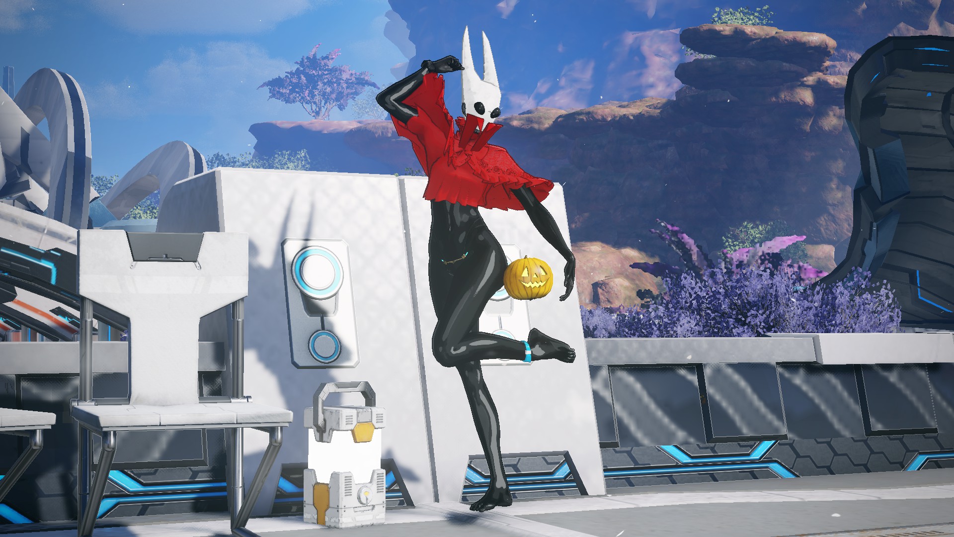 Созданный игроком персонаж в мире Phantasy Star Online 2: New Genesis