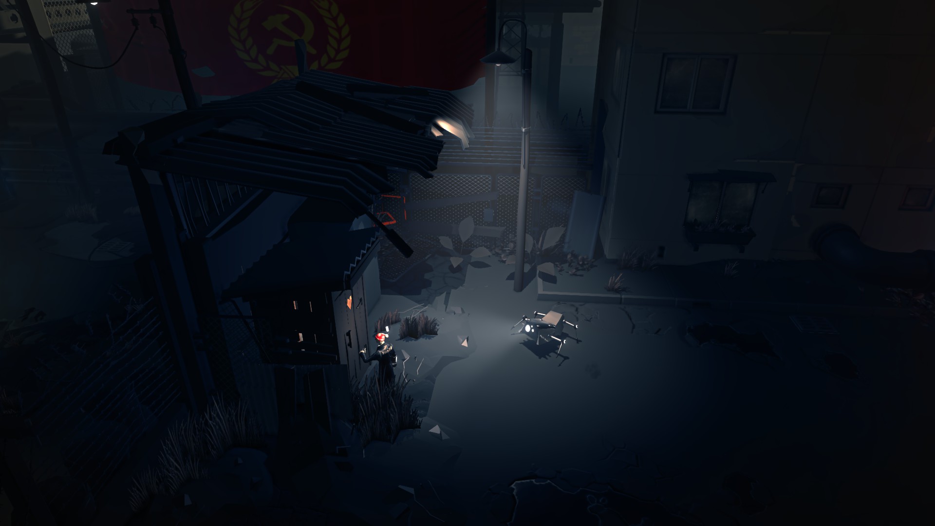 Игровой процесс Black The Fall: побег через промышленный комплекс