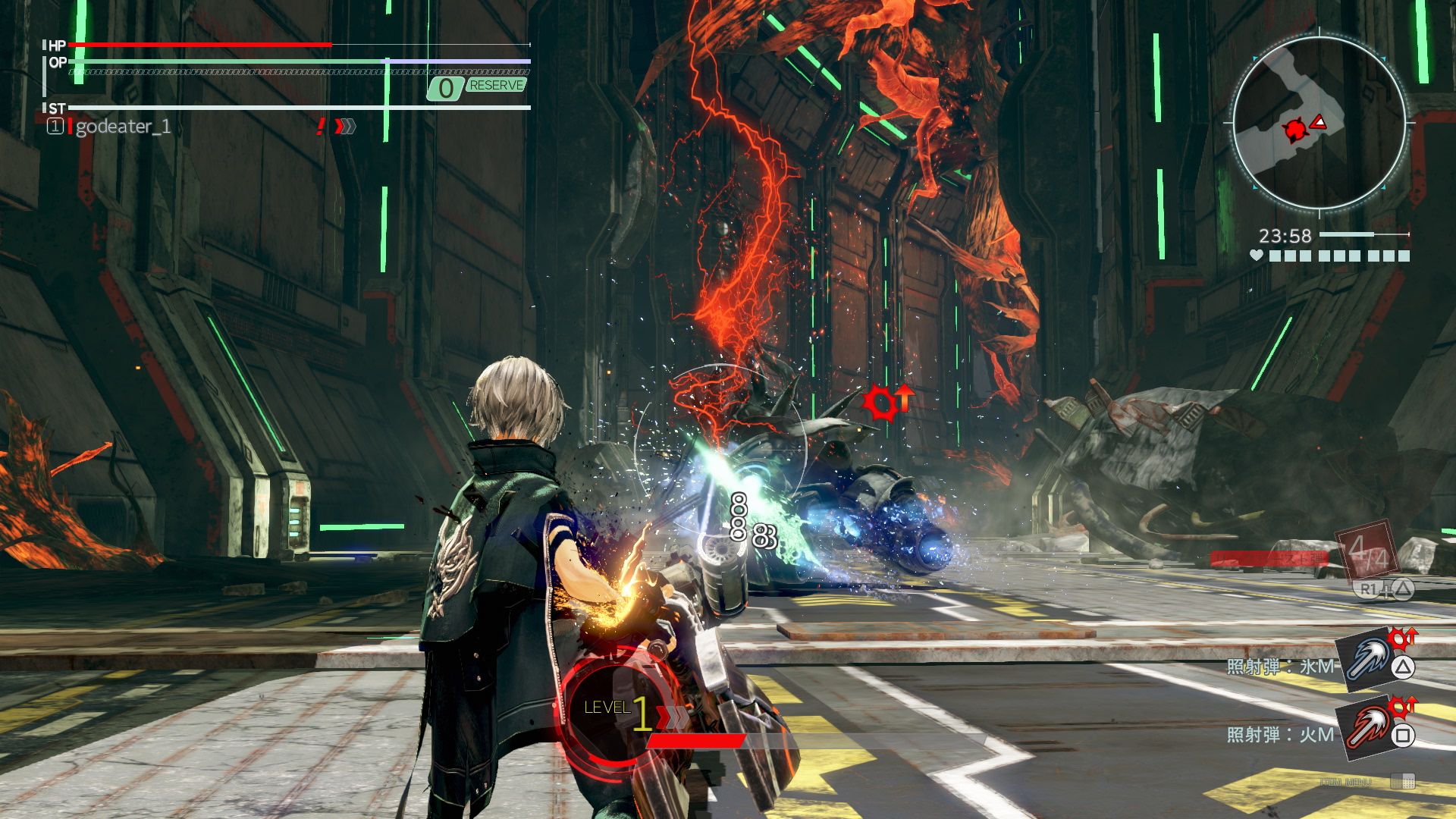 Геймплей God Eater 3: сражение с арагами