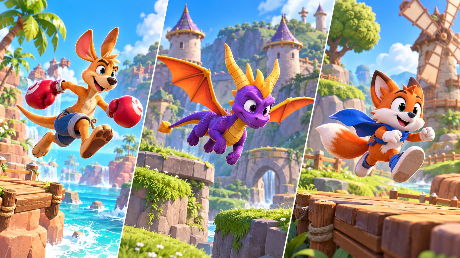 Игры, похожие на Crash Bandicoot