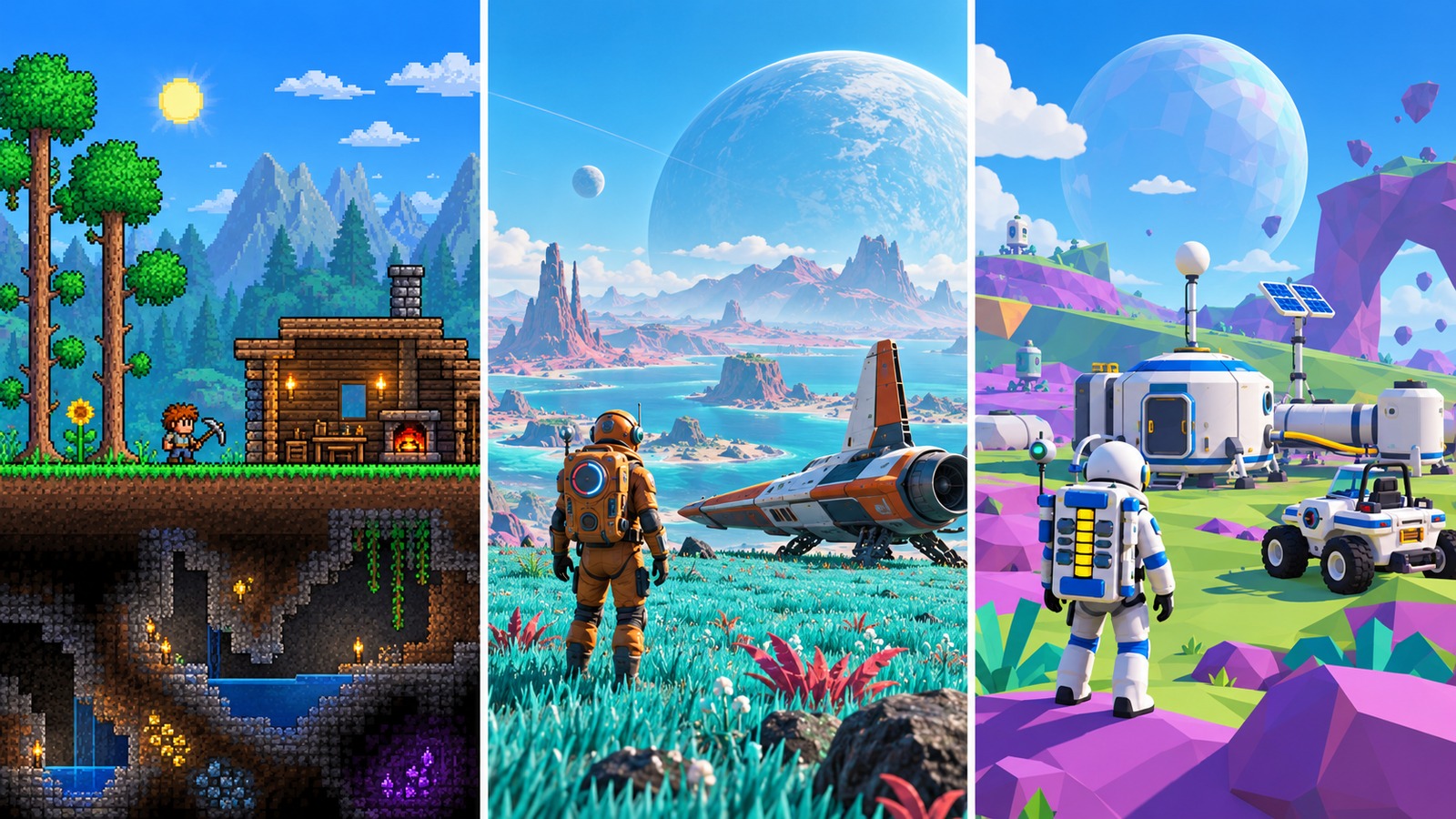 Игры, похожие на Starbound