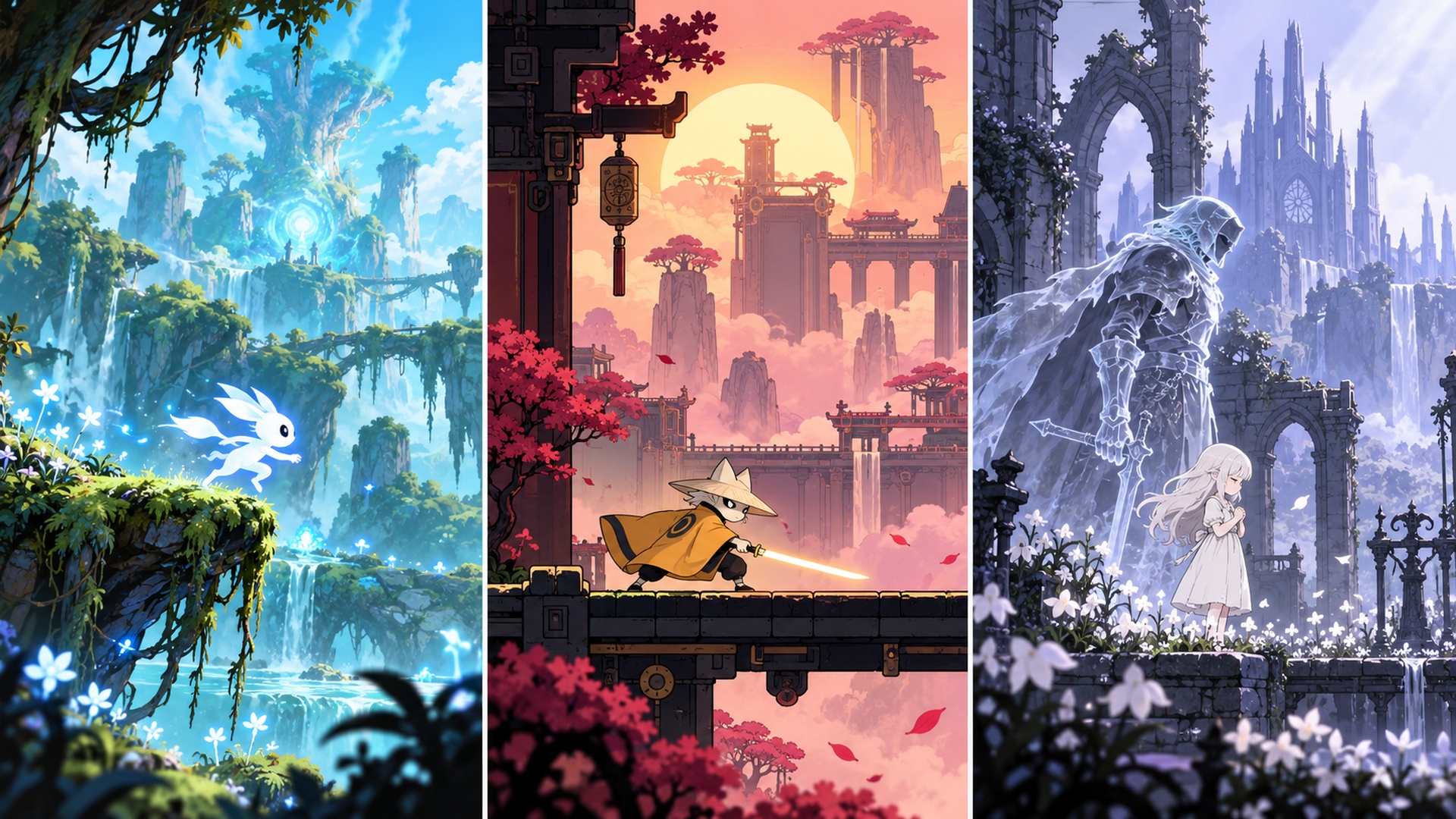 Игры, похожие на Hollow Knight: Silksong