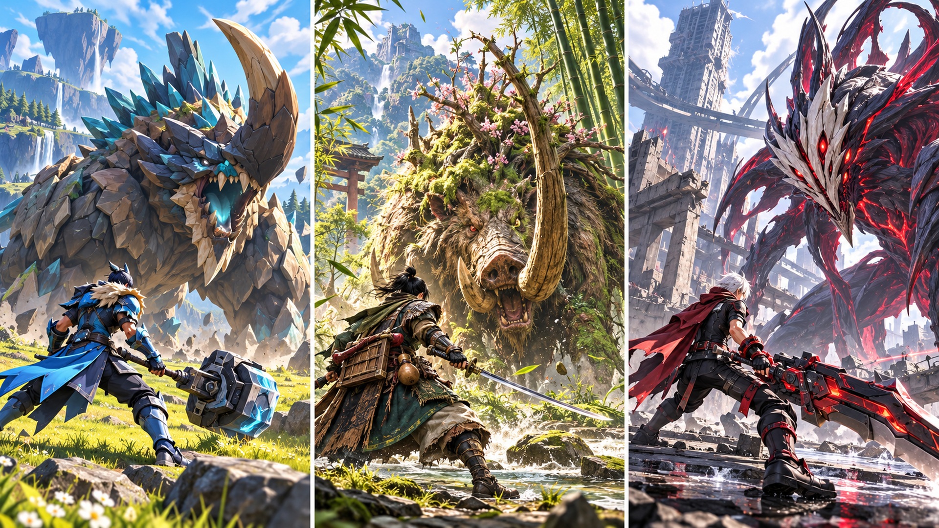 Игры, похожие на Monster Hunter