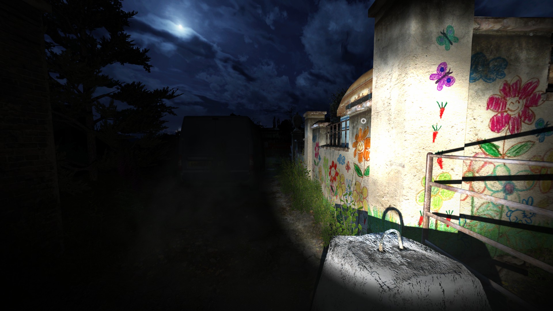 Ночное обследование территории в Dark Fall: Ghost Vigil