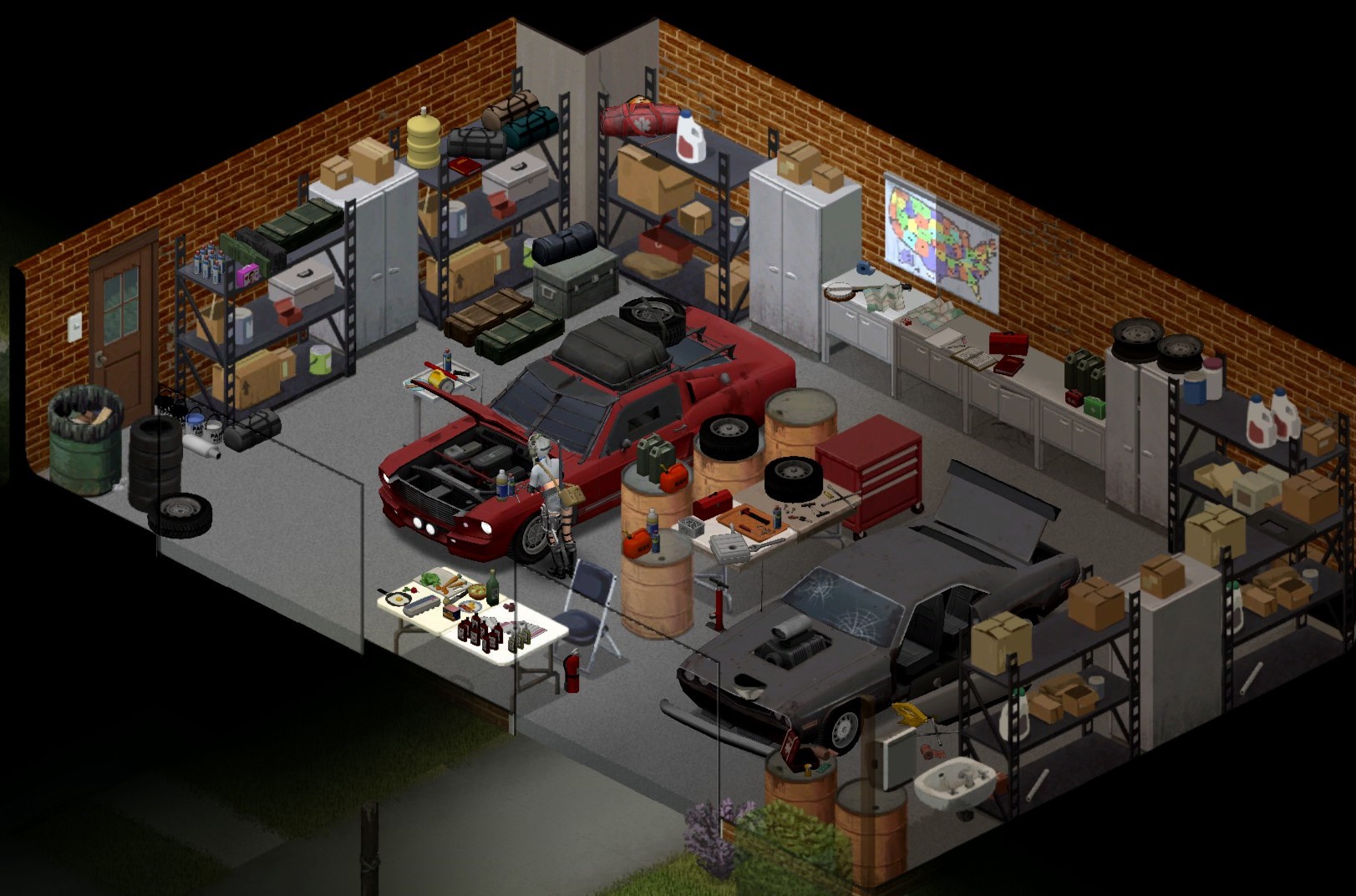 Игровой процесс Project Zomboid