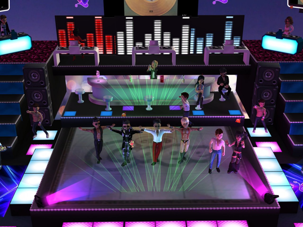 Геймплей Club Cooee